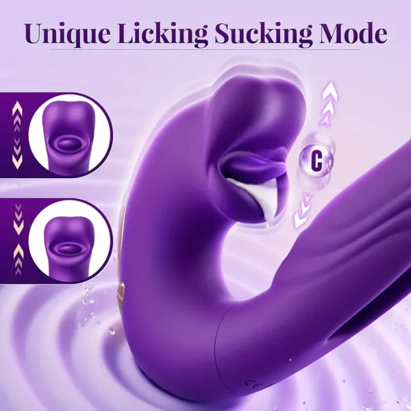 3 Léonie-Vibromasseur Point G 3-en-1