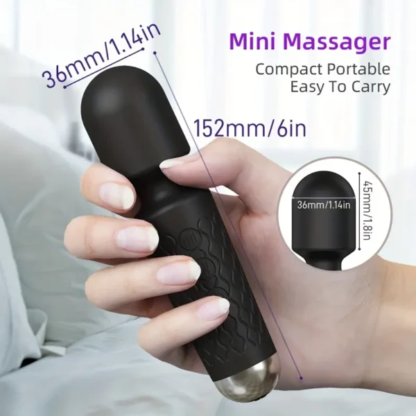 ANNA Stick Vibrateur Rechargeable à 20 Fréquences