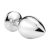 JUIIETTE Plug anal acier diamant rouge